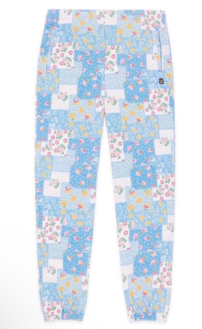 Teddy Fresh Patchwork Sweatpants SZ Small